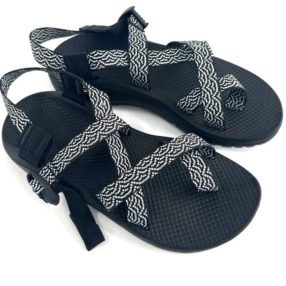 Chaco Women's Bloop B&W Z/Cloud 2 Strappy Sandal Size 9 - Picture 5 of 9